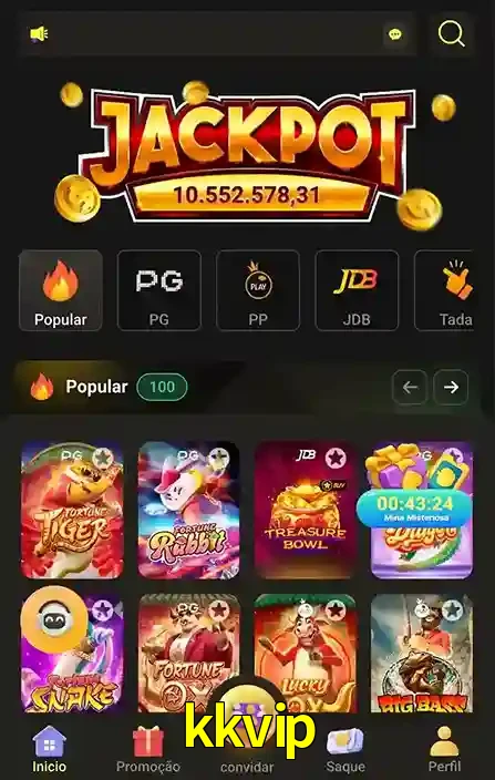 Promoções Especiais no kkvip App